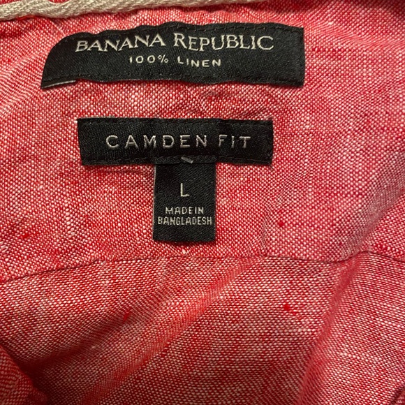 Banana Republic linen button down - Picture 2 of 2